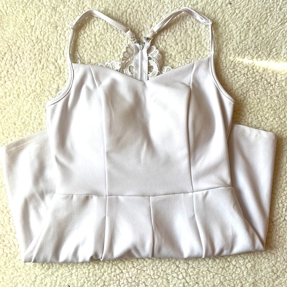 Gorgeous white romper